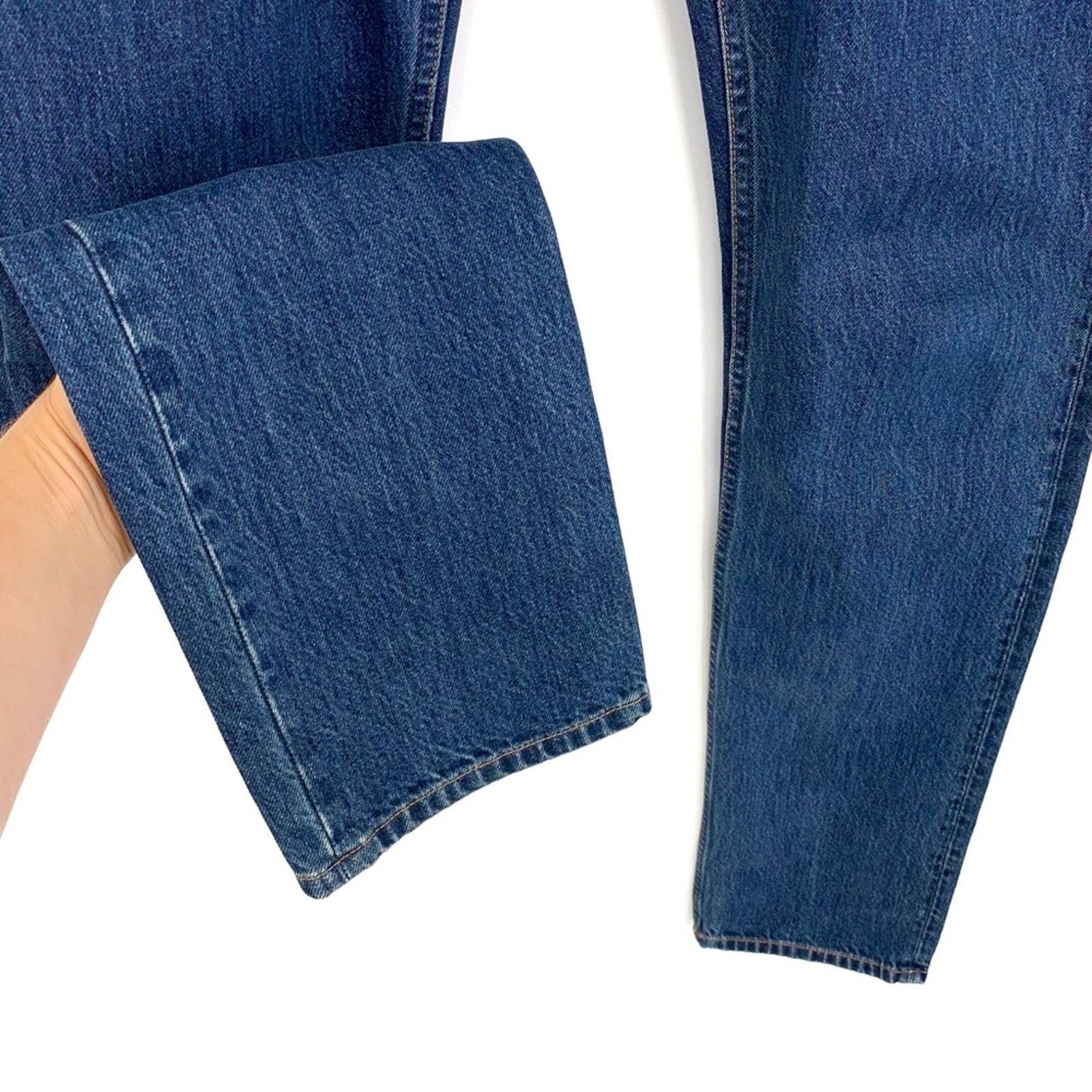 Helmut Lang HELMUT LANG Unisex Low Rise Slim Leg Jean Blue Denim 32M Size US 32 / EU 48 - 5 Thumbnail