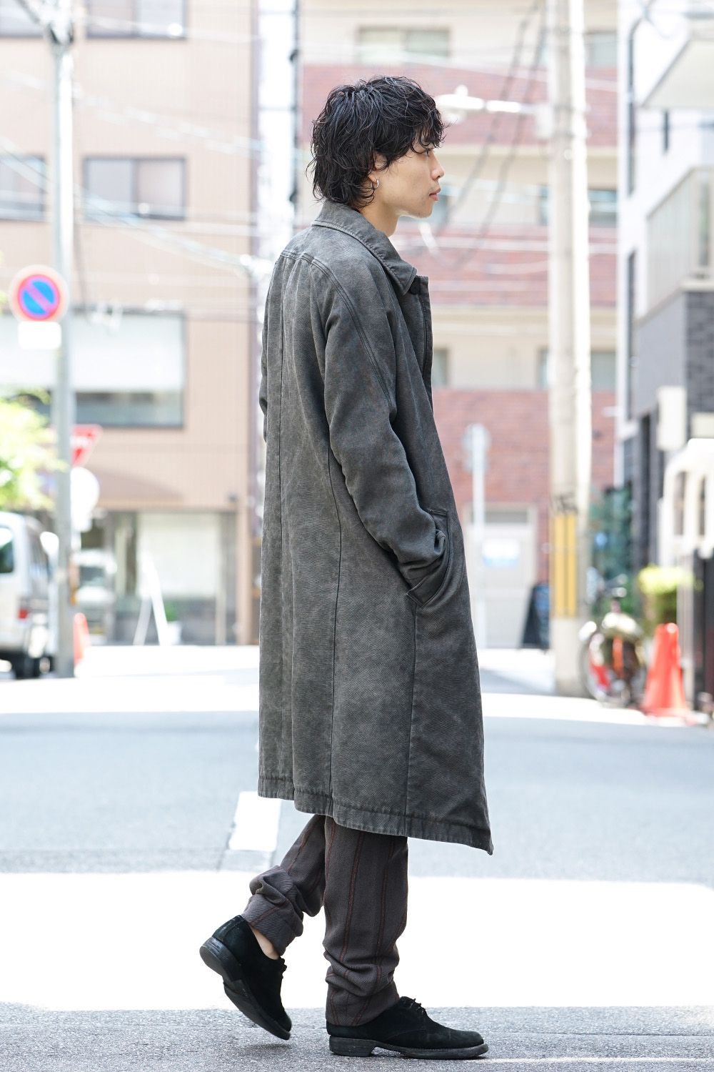 Devoa Olmetex Cotton Long Coat JP 2 Fits US M-L Size US M / EU 48-50 / 2 - 17 Thumbnail