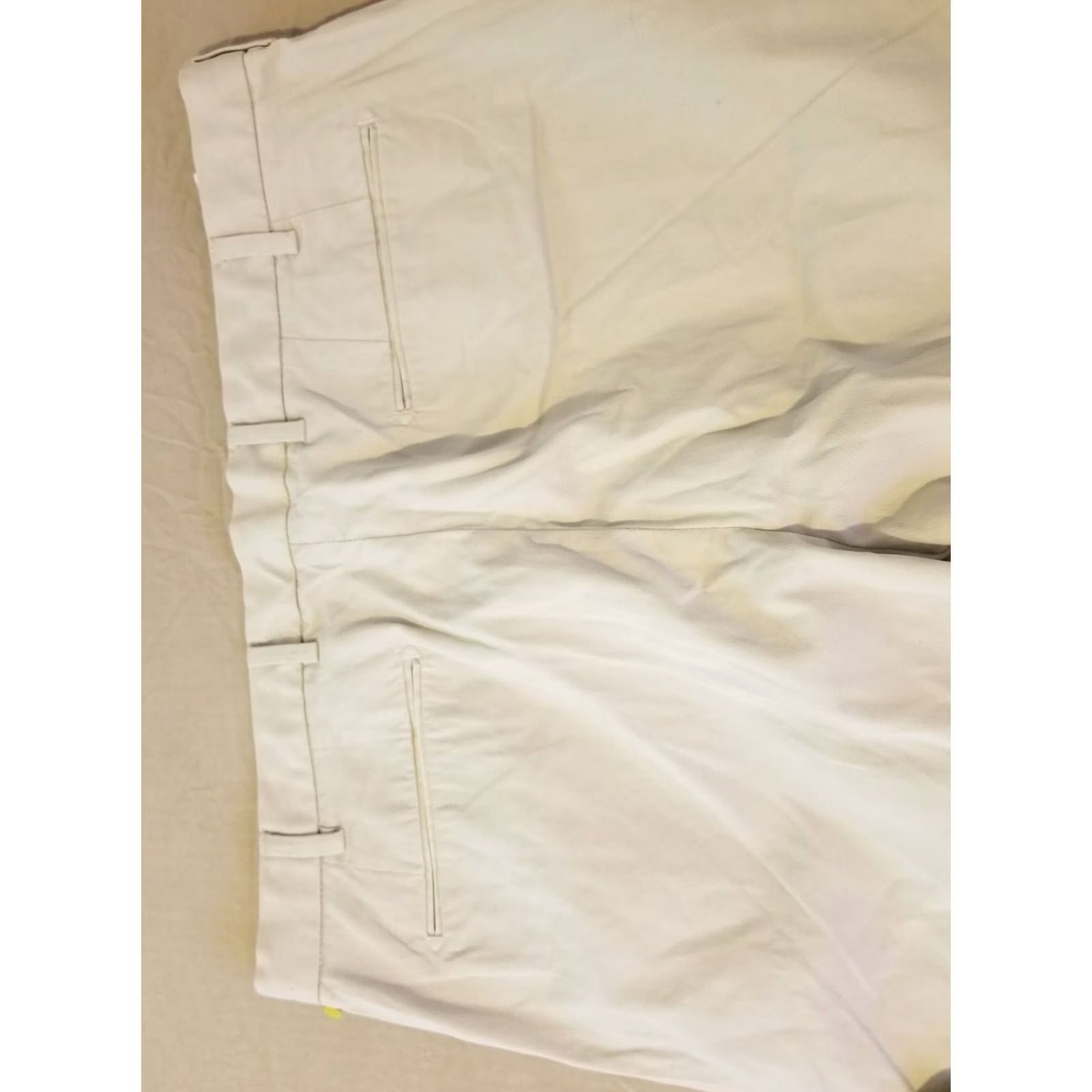 Brooks Brothers Brooks Brothers Dress Mens 36 Beige Khaki Pants 36x30 Cotton Slack Chino Trouser Size US 36 / EU 52 - 2 Thumbnail