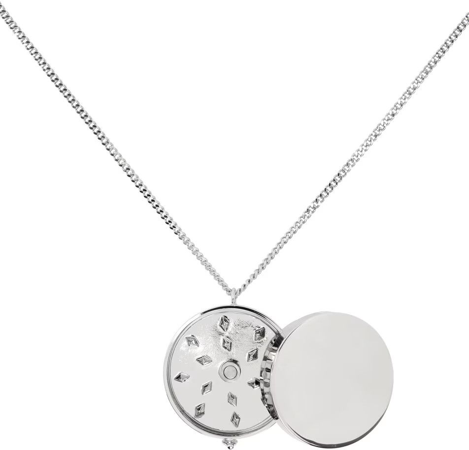 Vetements VETEMENTS Silver Pendant Necklace Size ONE SIZE - 1 Thumbnail