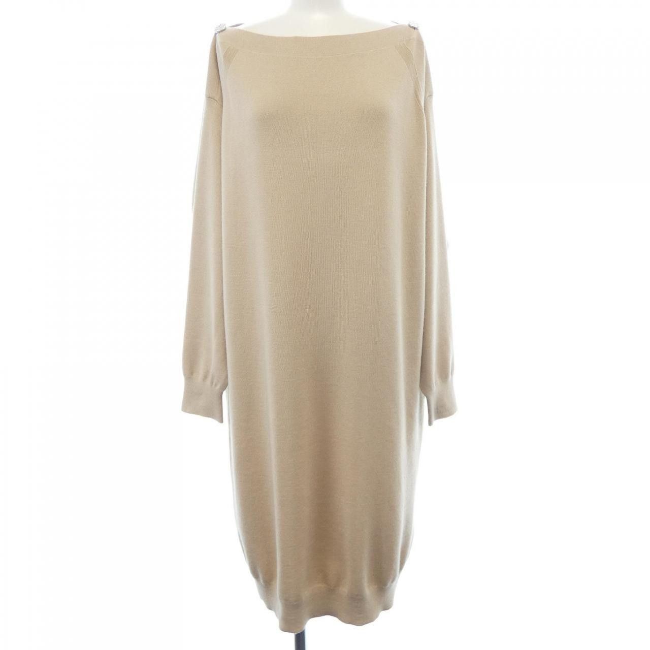 Hermes Hermes Hermes Silk Cashmere Dress Textile Dresses DUTY FREE for USA Size ONE SIZE - 1 Thumbnail