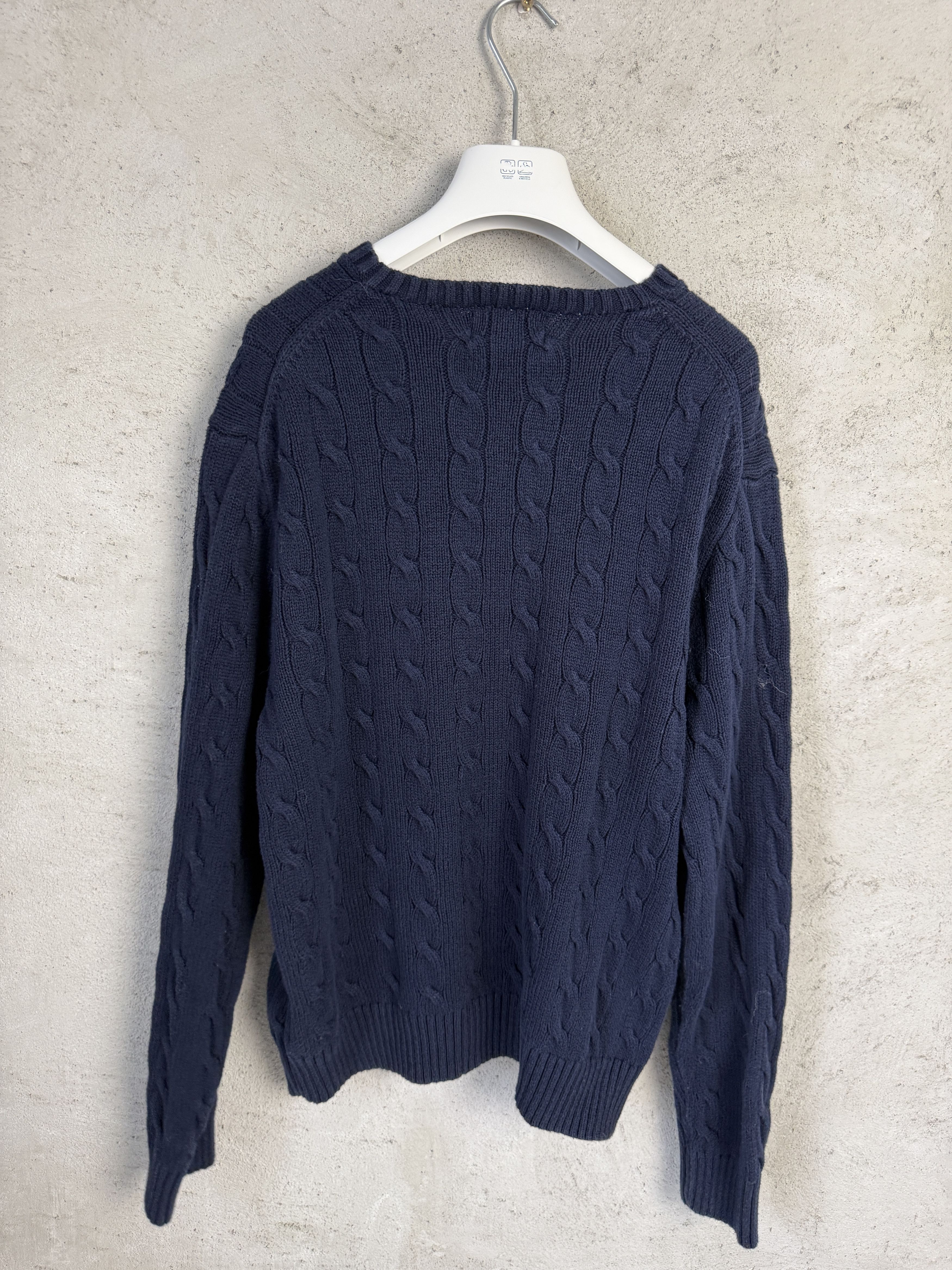 Polo Ralph Lauren Polo Ralph Lauren cable knit sweater knitwear braid Size US L / EU 52-54 / 3 - 6 Thumbnail