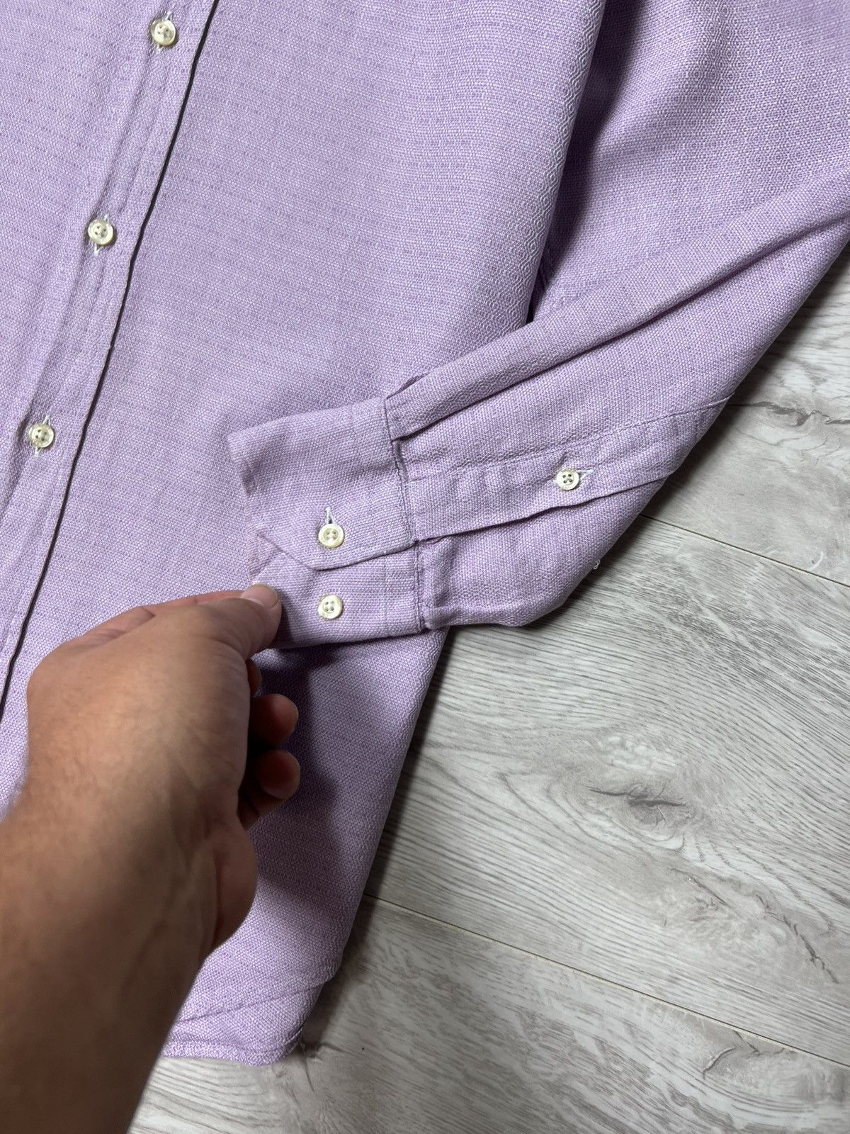 Etro Etro Milano Long Sleeve Linen Button Up Shirt Size US M / EU 48-50 / 2 - 8 Thumbnail