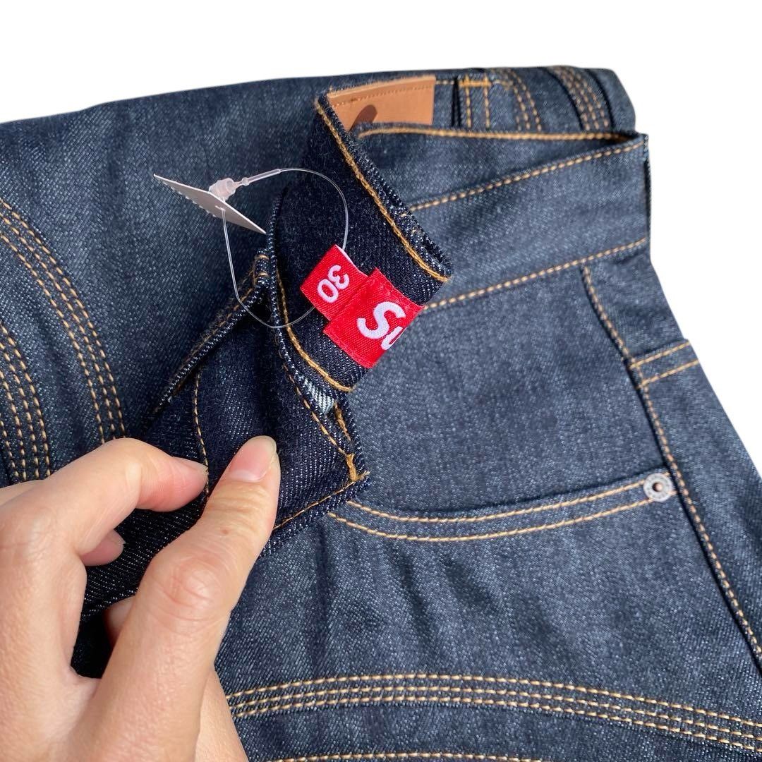 Supreme Supreme S Logo Rigid Baggy Jean Indigo Size US 30 / EU 46 - 3 Thumbnail