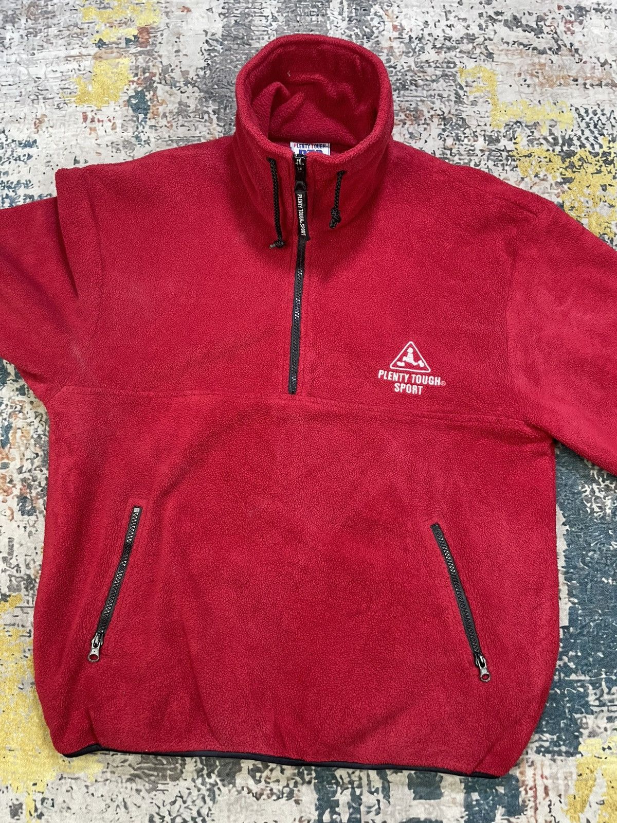Vintage Vintage PTS Plenty Tough Sport Half Zipper Pull Over Size US S / EU 44-46 / 1 - 2 Thumbnail