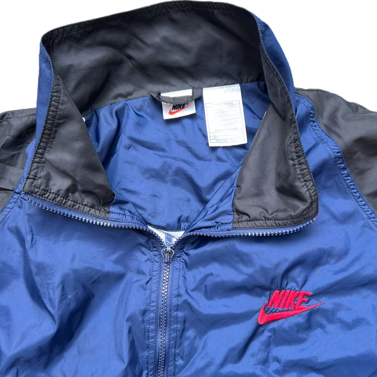 Nike Vintage Nike Windbreaker Full Zip Jacket Size US XXL / EU 58 / 5 - 2 Thumbnail