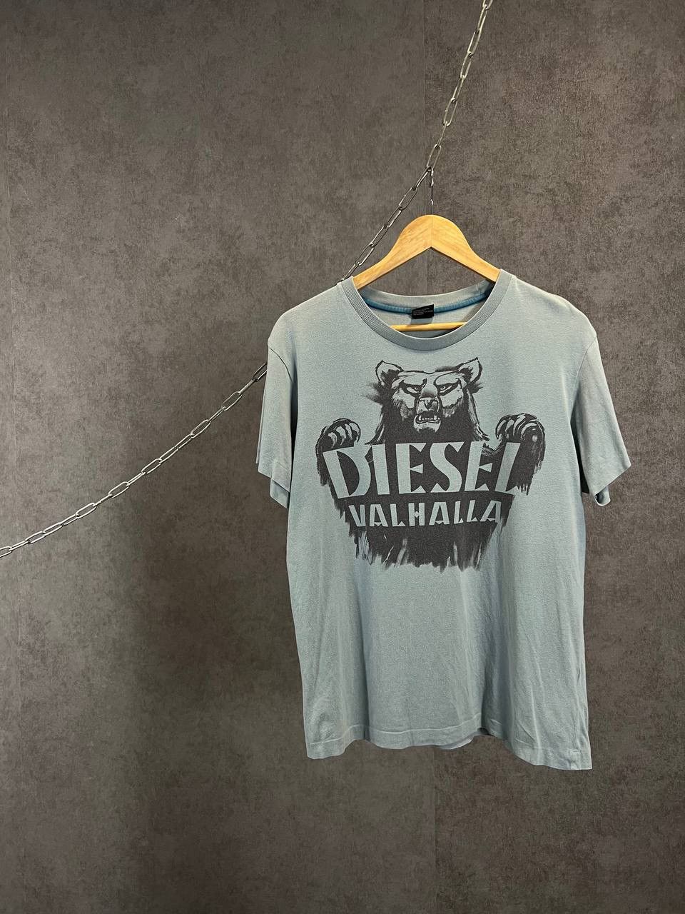Designer Diesel Valhalla designer vintage single stitch tee Size US M / EU 48-50 / 2 - 1 Thumbnail