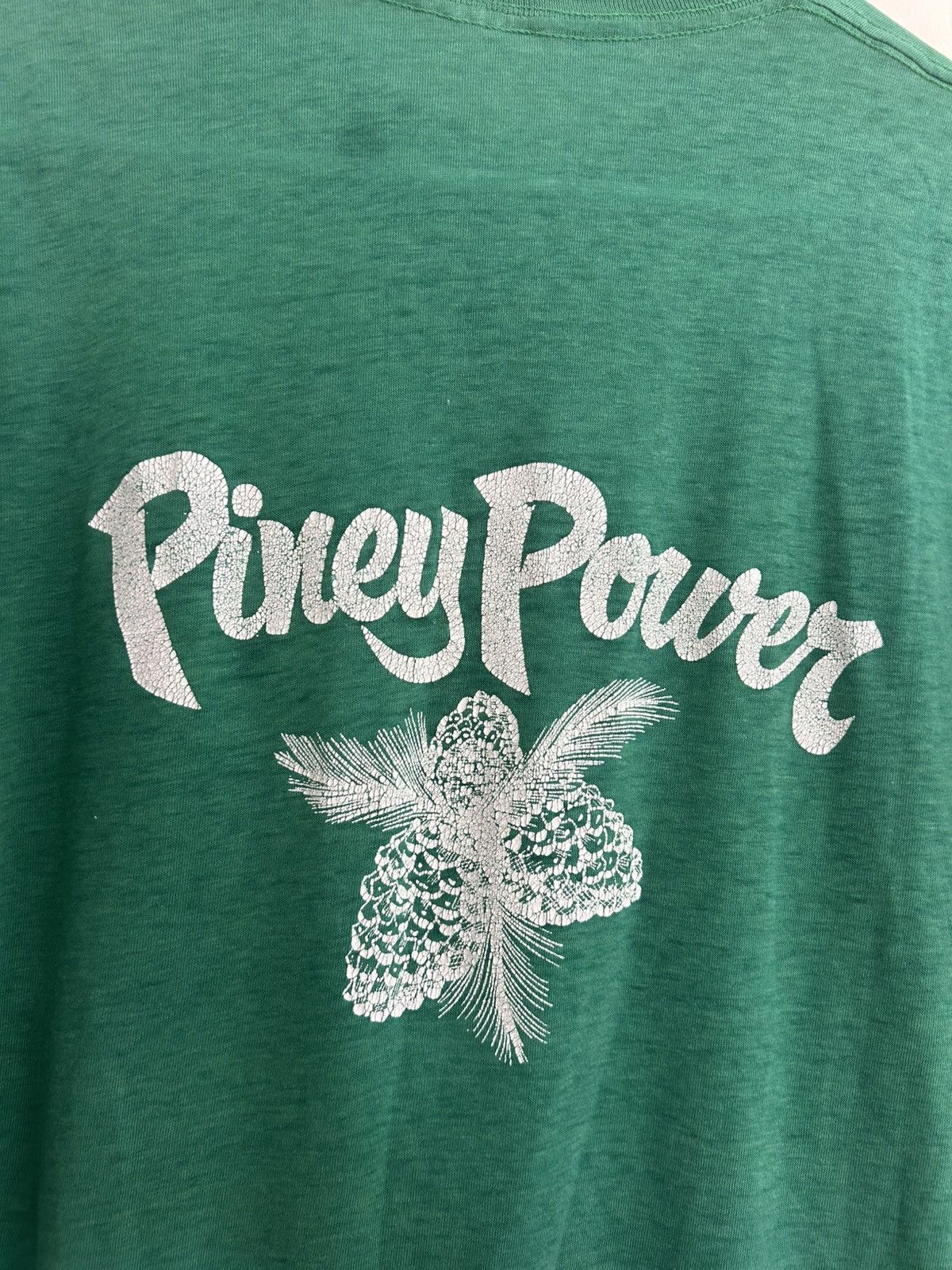 Vintage Vintage 80s Green Bank Inn Green Graphic T-shirt Size US M / EU 48-50 / 2 - 8 Thumbnail