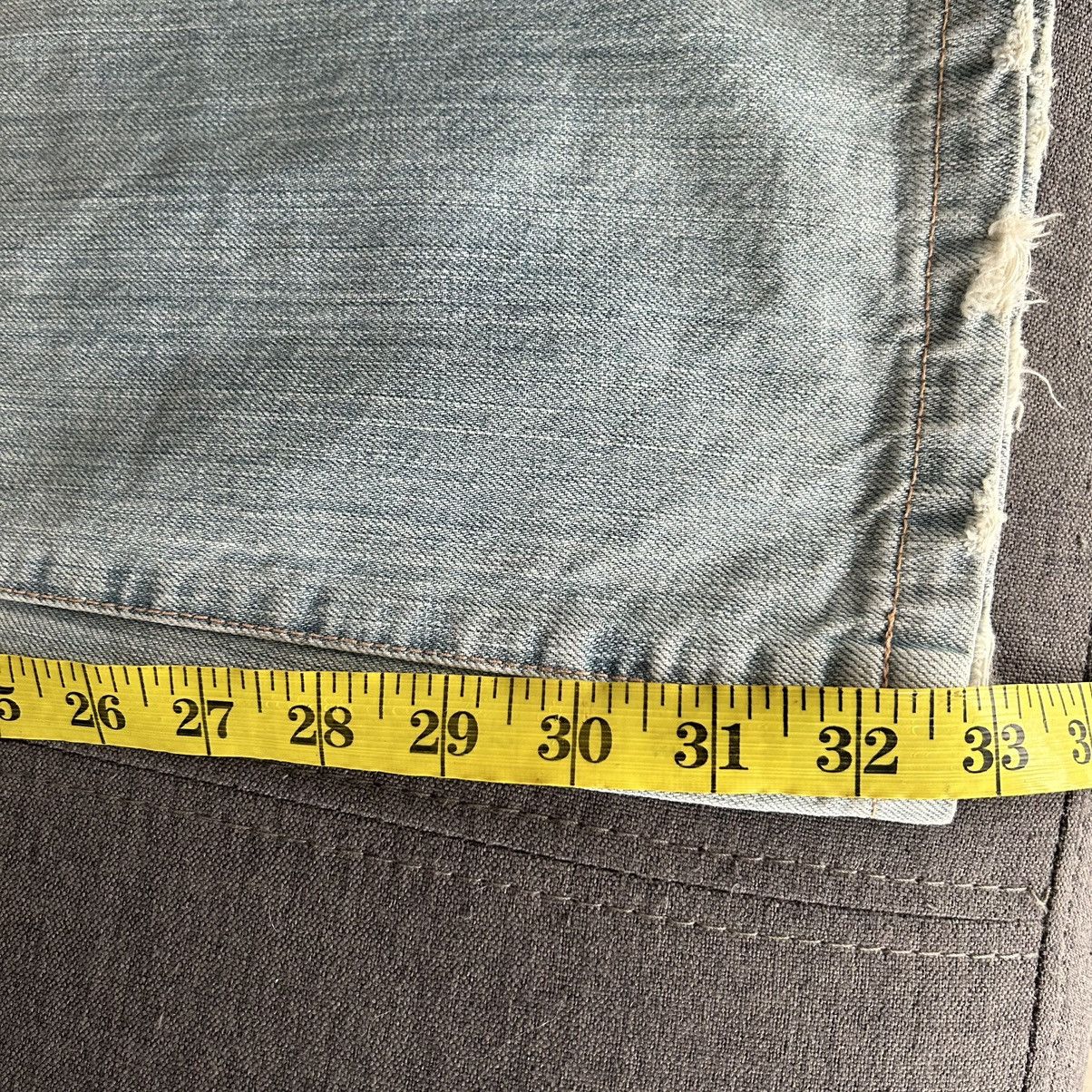 Tete Homme Tete Homme Flared Distressed Jeans Size US 29 - 20 Thumbnail