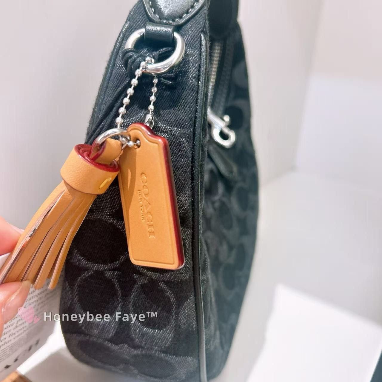 Coach Carmen Mini Crossbody Bag In Signature Denim CCZ47 Size ONE SIZE - 3 Thumbnail