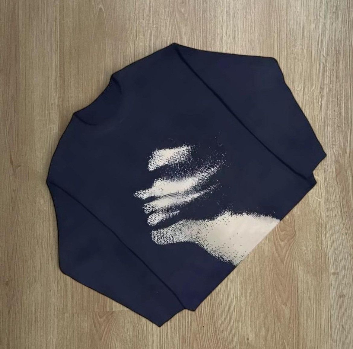 Other Y2k Black/Dark blue knit jumper Size US S / EU 44-46 / 1 - 2 Thumbnail