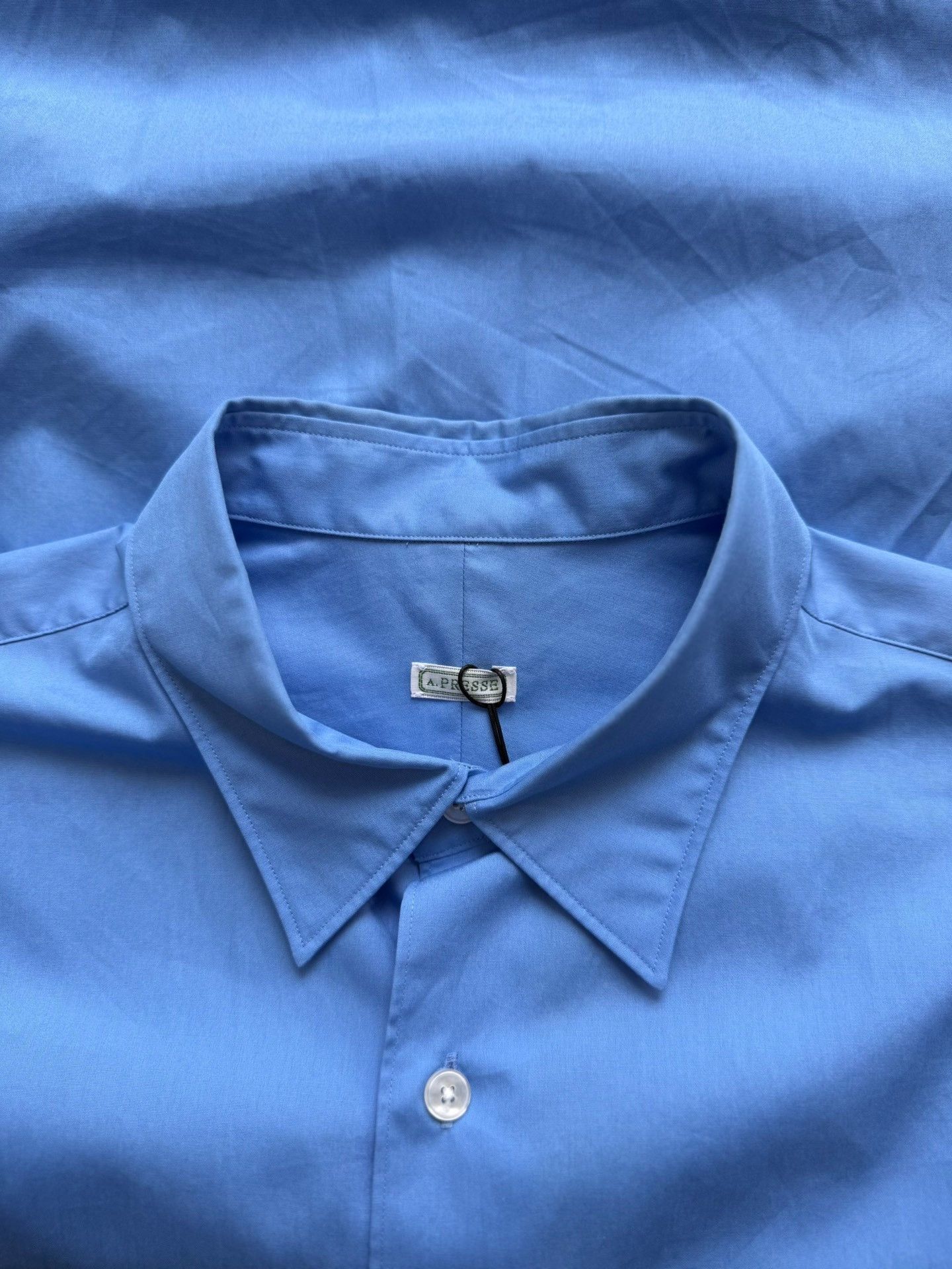 A.PRESSE A.PRESSE Regular Collar Loose Shirt Size US S / EU 44-46 / 1 - 7 Thumbnail