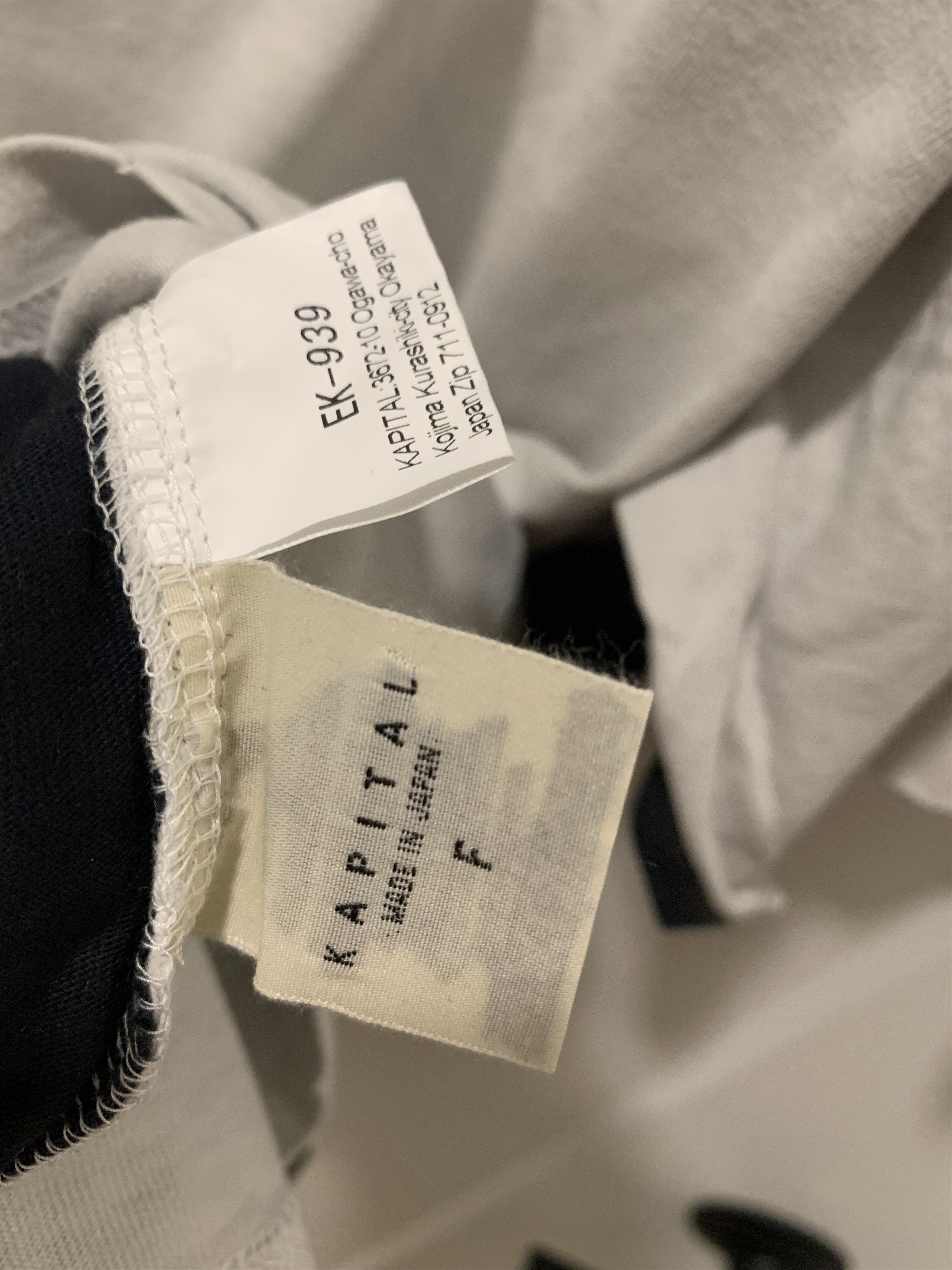 Kapital Kountry kapital kountry tee two sizes skull japan imported Size US L / EU 52-54 / 3 - 5 Thumbnail
