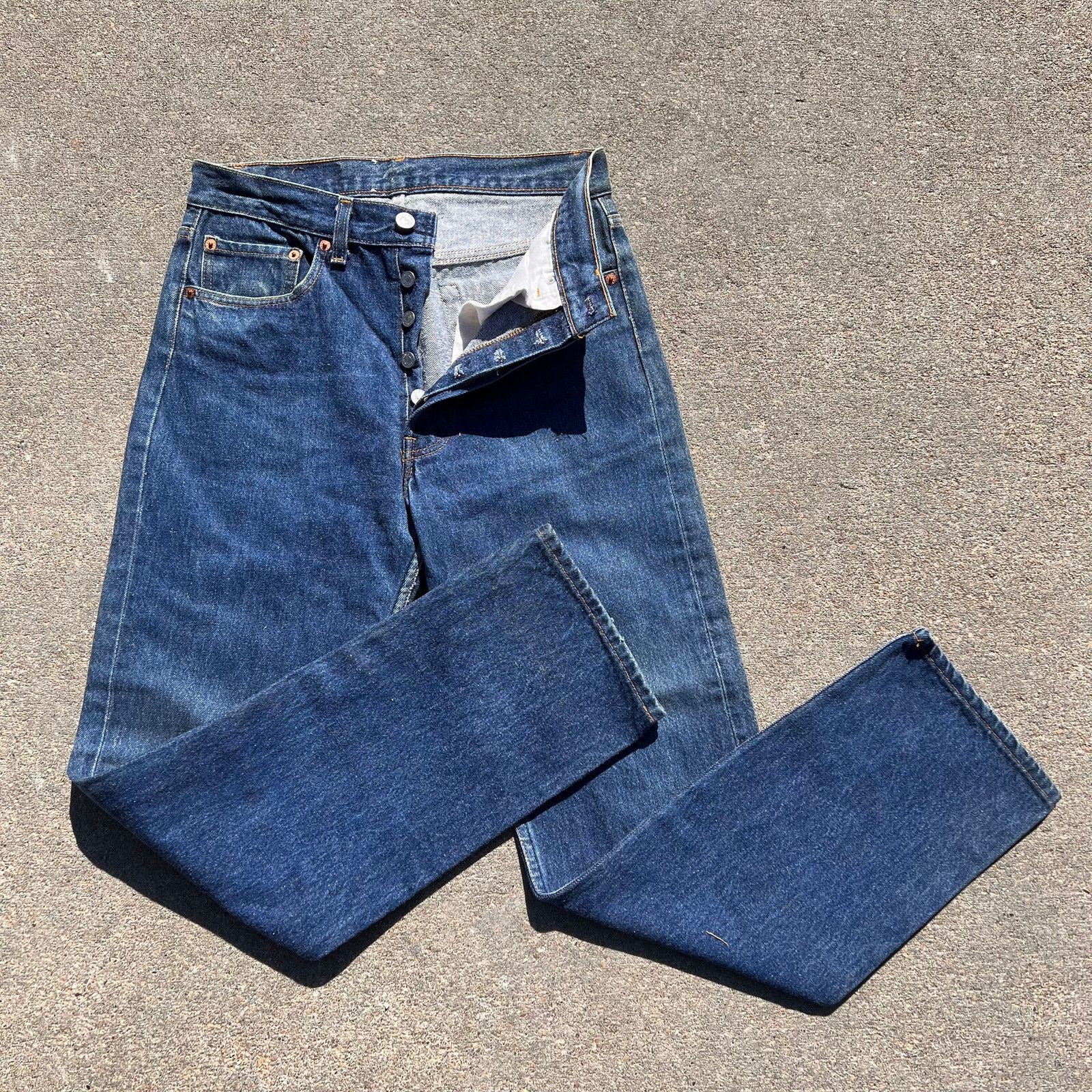 Levi's 80s Levi’s 501XX jean button fly original fit straight 32x34 Size US 32 / EU 48 - 1 Thumbnail