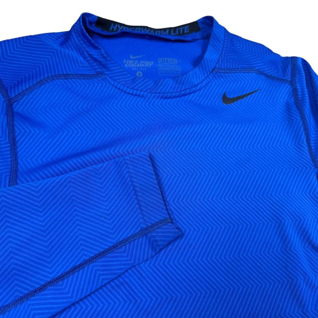 Nike Nike Pro Combat Shirt Men’s Small Fitted Hyperwarm Lite Athletic Workout Gym Size US S / EU 44-46 / 1 - 2 Thumbnail
