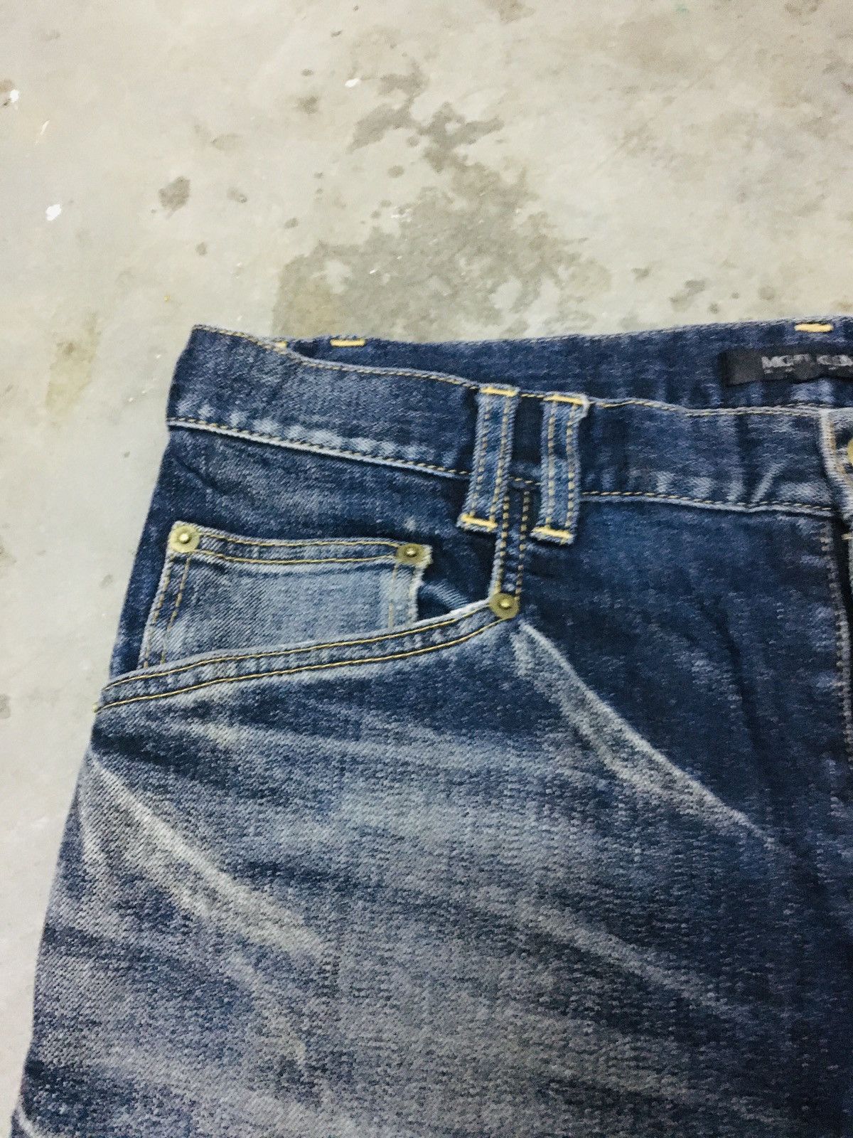Michel Klein Michel Klein Homme Distressed Jeans (15) Size US 34 / EU 50 - 8 Thumbnail