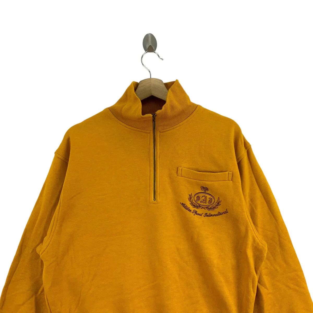 Adidas Vintage 80’ ADIDAS ORIGINALS x DESCENTE JAPAN Sweater Sport Size L / US 10 / IT 46 - 3 Thumbnail