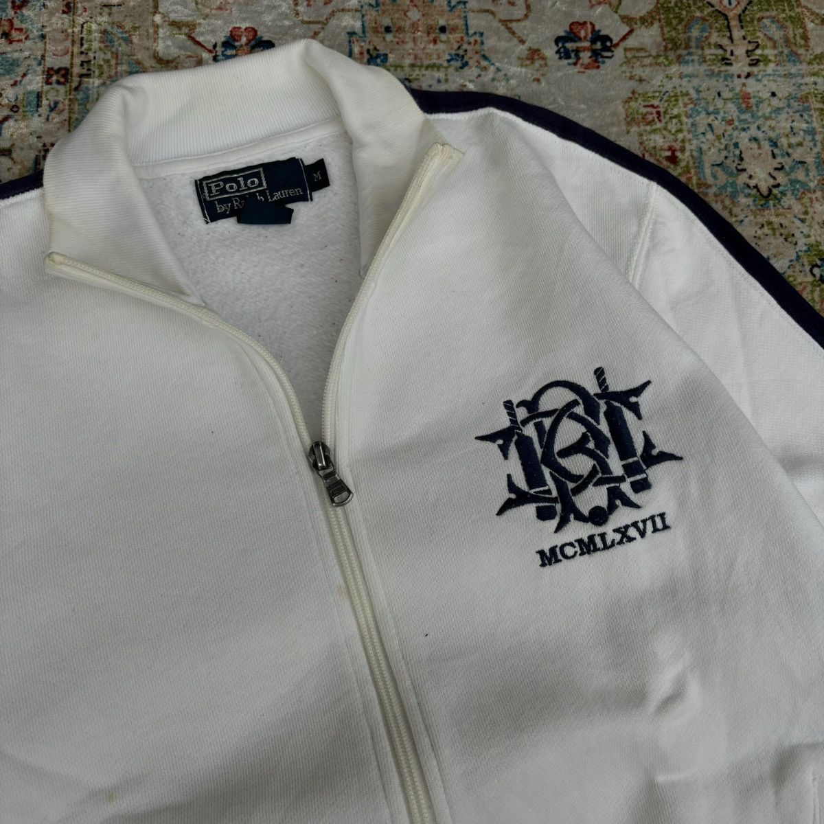 Polo Ralph Lauren × Ralph Lauren Vintage Ralph Lauren full zip Size US M / EU 48-50 / 2 - 2 Thumbnail