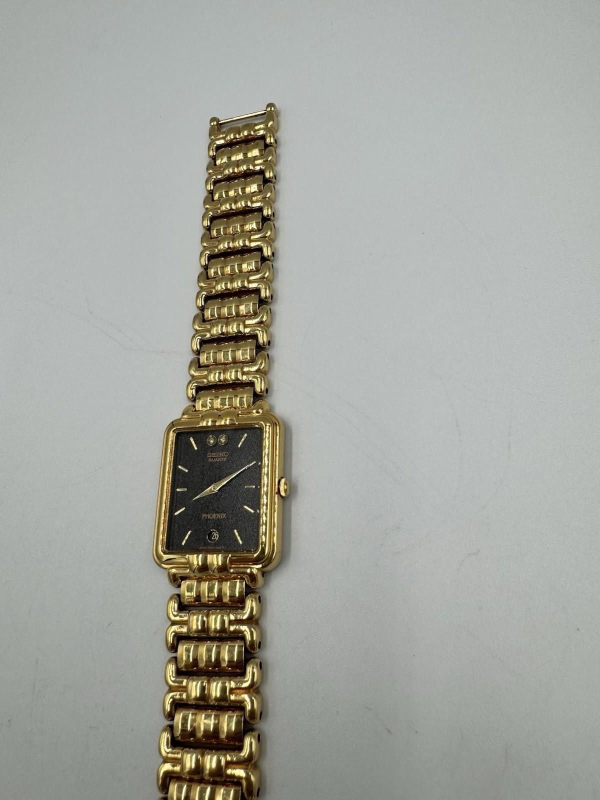 Seiko Vintage / Rare - SEIKO QUARTZ Phoenix Watch 7N29 - 5A10 R1 Size ONE SIZE - 6 Thumbnail