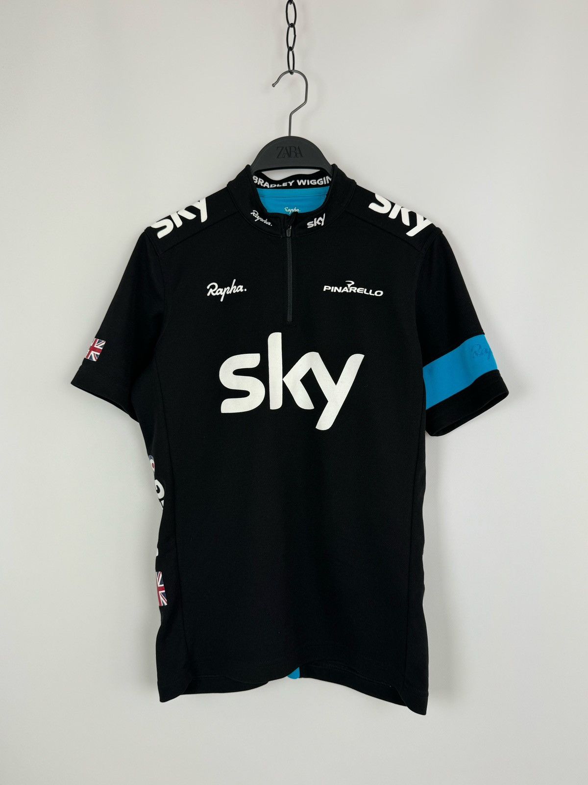 Rapha Rapha x Bradley Wiggins Sky Cycling Supporter’s S/S Jersey Size US S / EU 44-46 / 1 - 1 Thumbnail