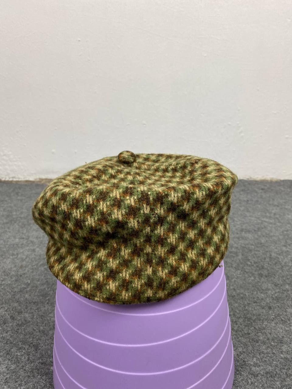 Kangol vintage kangol wool checkered beretta hat nice design Size ONE SIZE - 5 Thumbnail