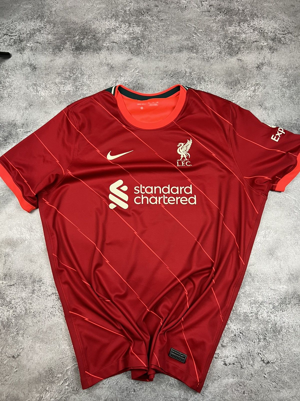 Nike Nike Liverpool 2021/2022 Home Kit Soccer Jersey Football Size US XXL / EU 58 / 5 - 1 Thumbnail