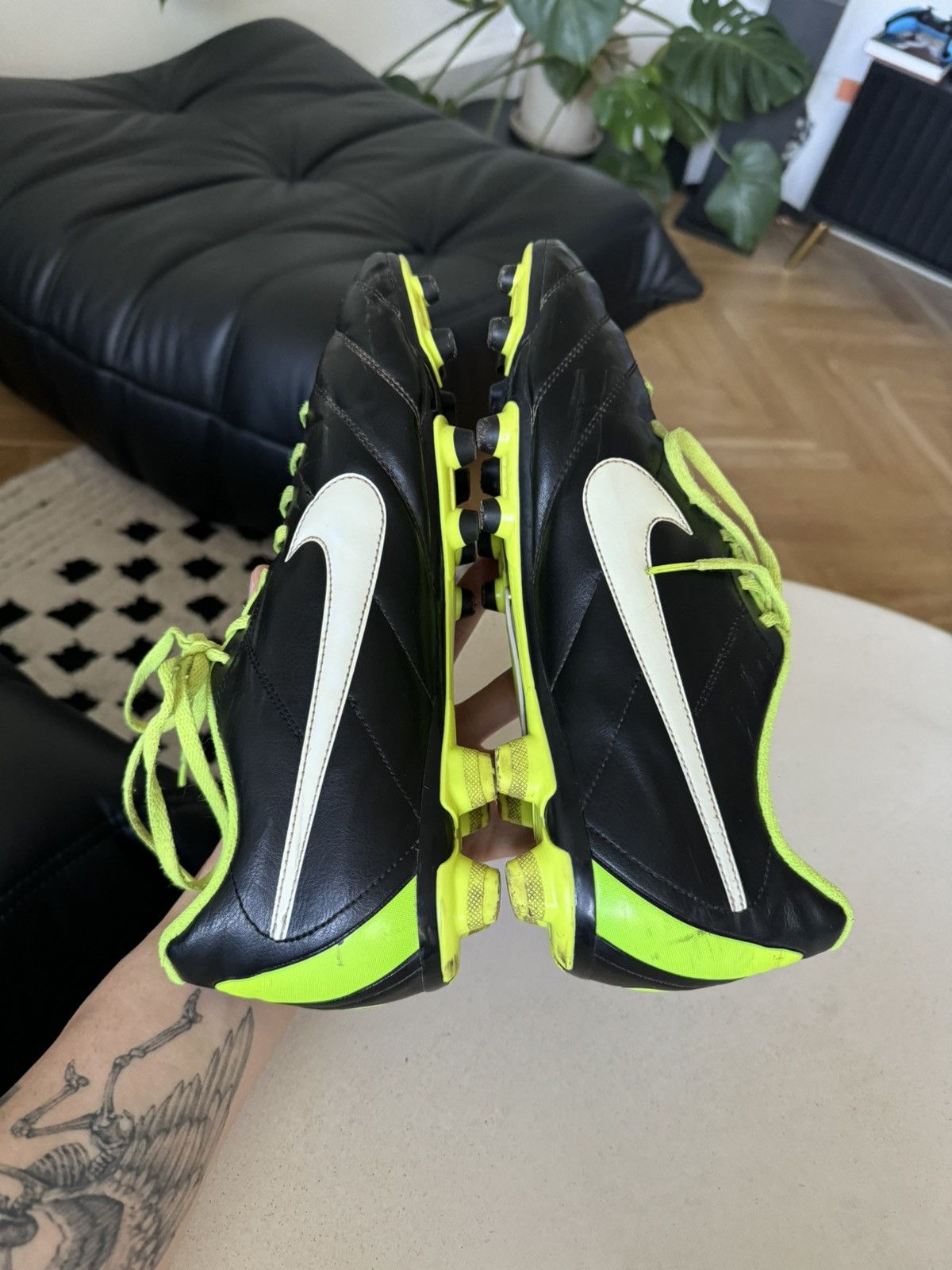 Nike Nike Tiempo Legend IV FG ACC Pro Elite 454316-013 Football Size US 12 / EU 45 - 5 Thumbnail
