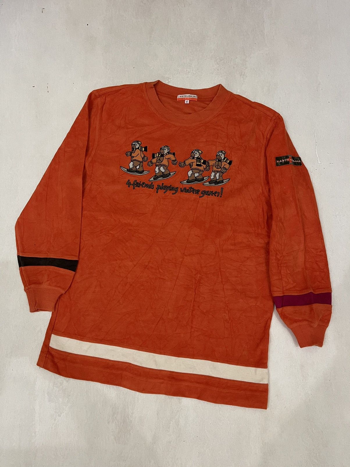 Japanese Brand × Jean Charles De Castelbajac Castelbajac Sports Long Sleeve Size US M / EU 48-50 / 2 - 1 Thumbnail