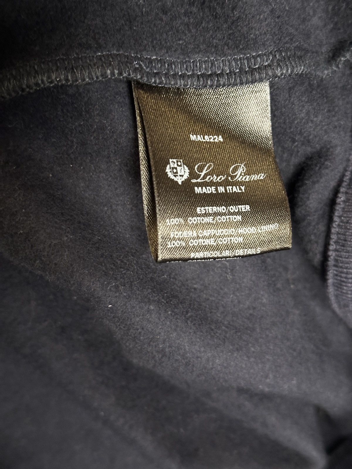 Loro Piana Loro piana MAL6224 XXL Size US XXL / EU 58 / 5 - 5 Thumbnail