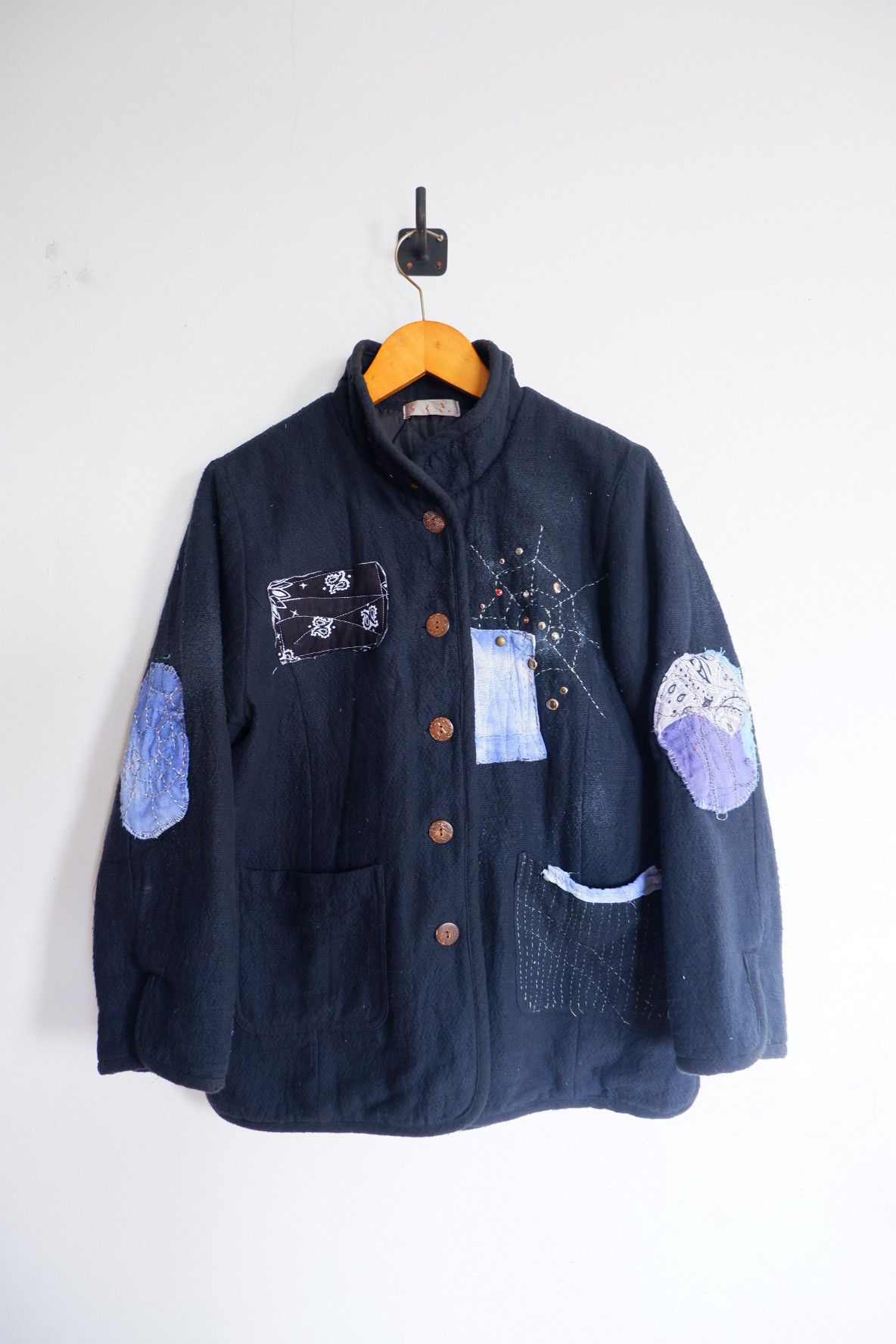 Other Kapital Japan Inspired Patchwork Sashiko Stud Custom Jacket Size US M / EU 48-50 / 2 - 2 Thumbnail