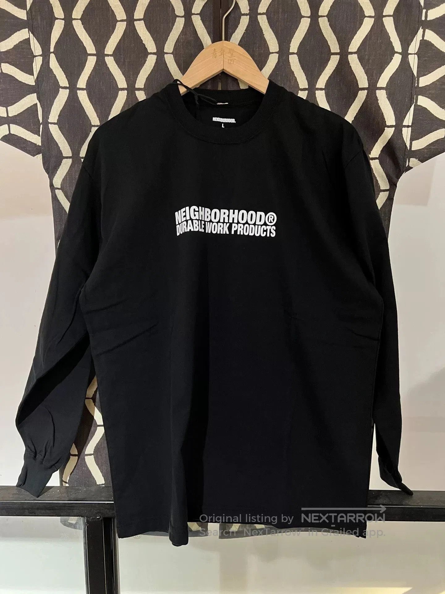 Neighborhood neighborhood long sleeve t-shirt in black. Size US M / EU 48-50 / 2 - 1 Thumbnail