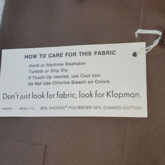 Vintage Wellington Hall Klopman Vintage Brown Sz. L Button Down Shir Size US L / EU 52-54 / 3 - 4 Thumbnail