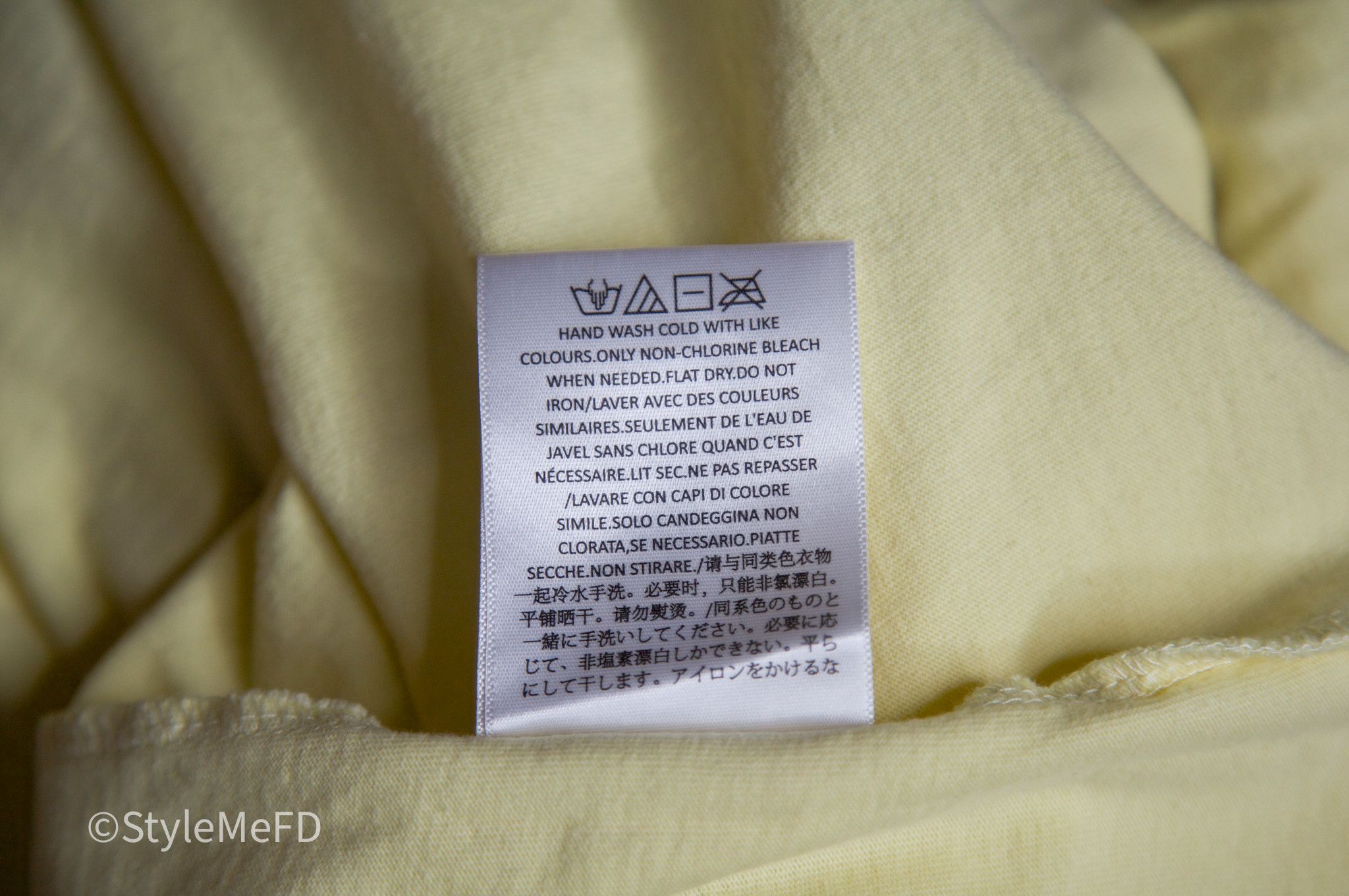 Essentials Men's ESSENTIALS by Fear of God Yellow Mock Neck Long Sleeve Size US XXS / EU 40 - 9 Thumbnail