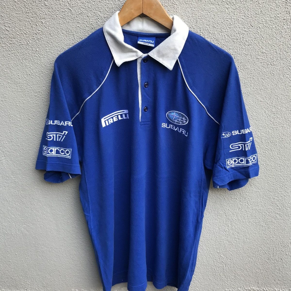 Pirelli × Vintage Vintage SUBARU world rally team racing pirelli Size US L / EU 52-54 / 3 - 2 Thumbnail