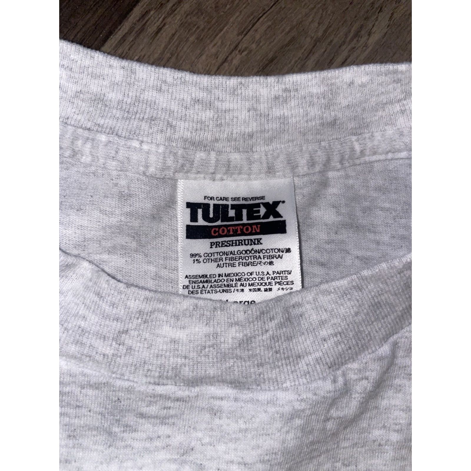 Tultex VINTAGE Tultex T-Shirt Grey XL California Santa Ana Thunder Football Mens XL Grey Tultex T-Shirt California Football Size US XL / EU 56 / 4 - 3 Thumbnail