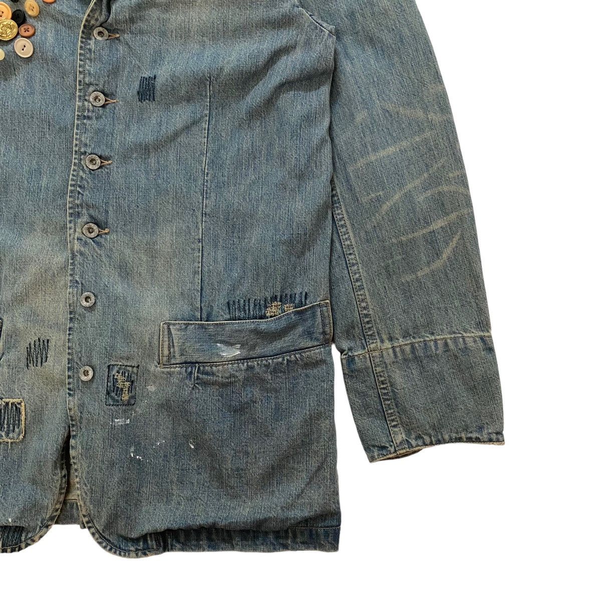 Vintage ⚡️Vintage Mangrove design button patchwork jacket Size US S / EU 44-46 / 1 - 5 Thumbnail