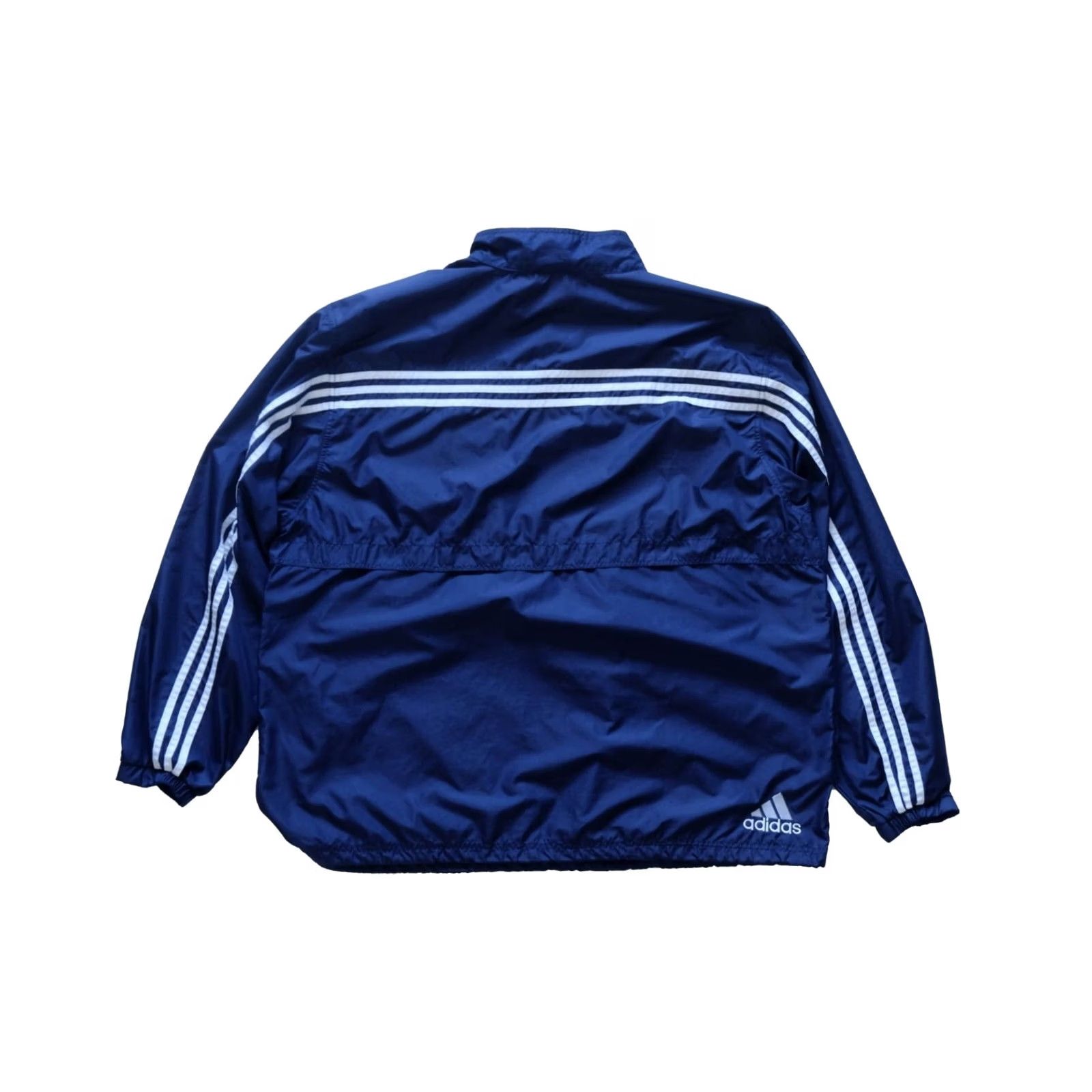 Adidas VINTAGE ADIDAS EQUIPMENT TRACK JACKET BLUE 2XL 2001 90s PULL OVER POLYESTER Y2K MEN Size US XXL / EU 58 / 5 - 3 Thumbnail