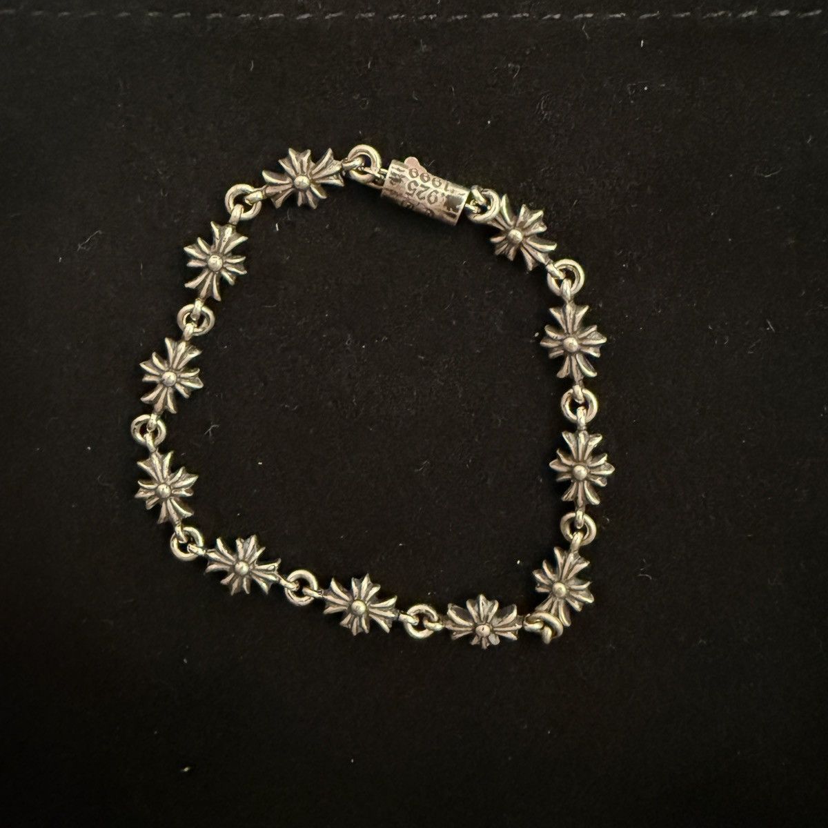 Chrome Hearts Chrome Hearts Tiny E Sliver Bracelet 11 links Size ONE SIZE - 1 Thumbnail
