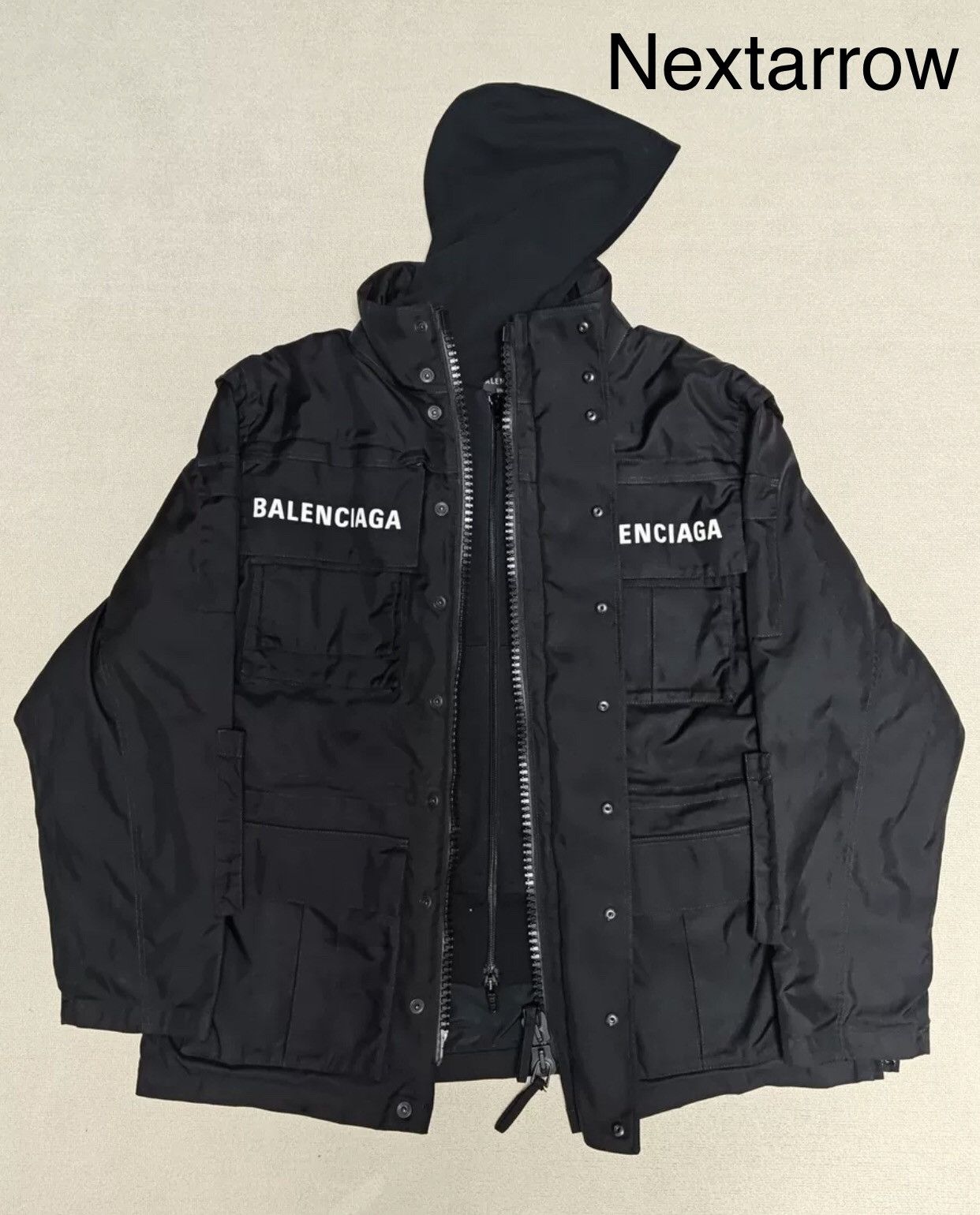 Balenciaga Balenciaga 23ss mud show style fake four pocket jacket Grailed