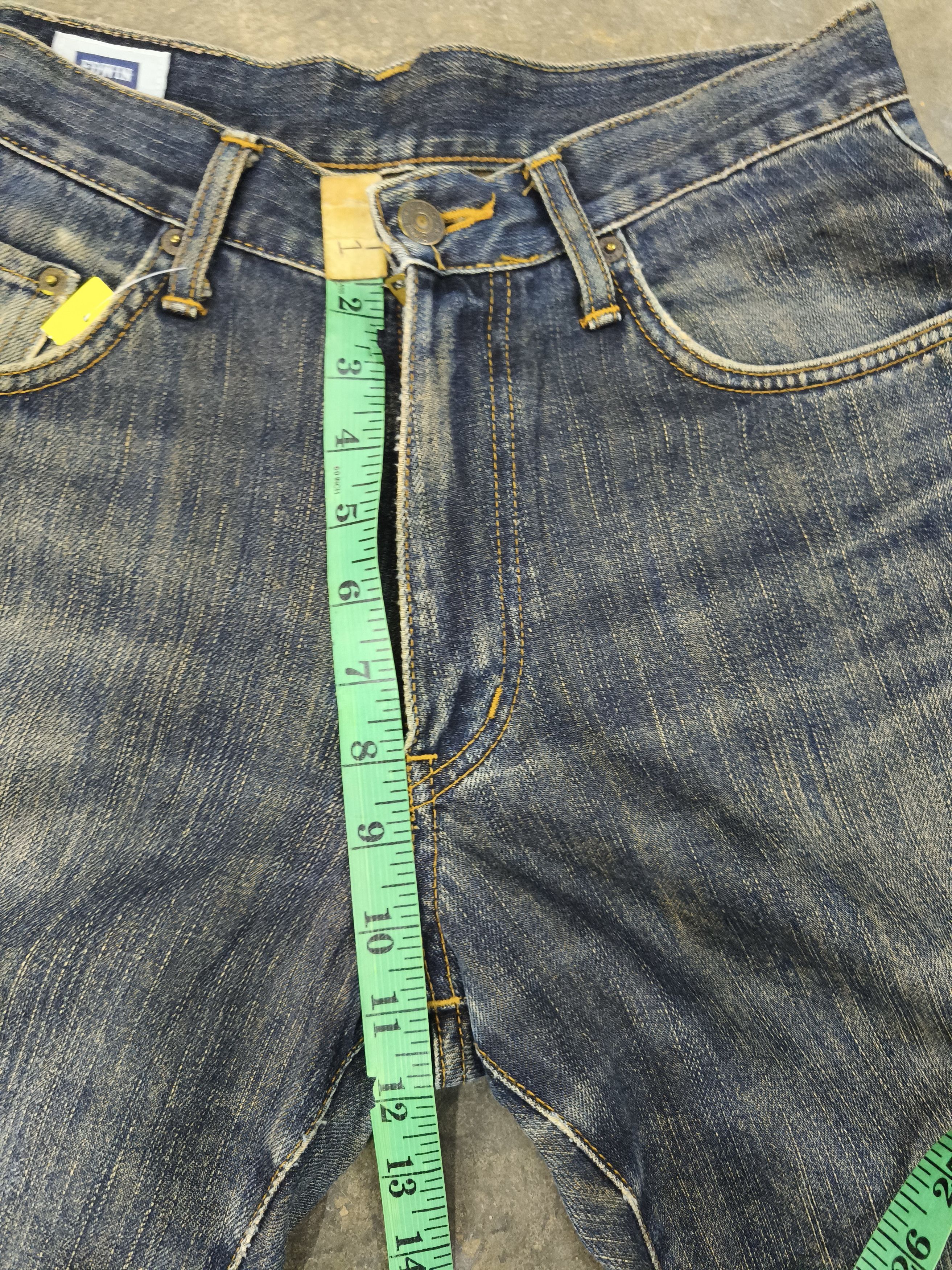 Beauty Beast Flare🔥🔥🔥 Vintage Edwin Jeans distressed if six was nine Size US 30 / EU 46 - 13 Thumbnail