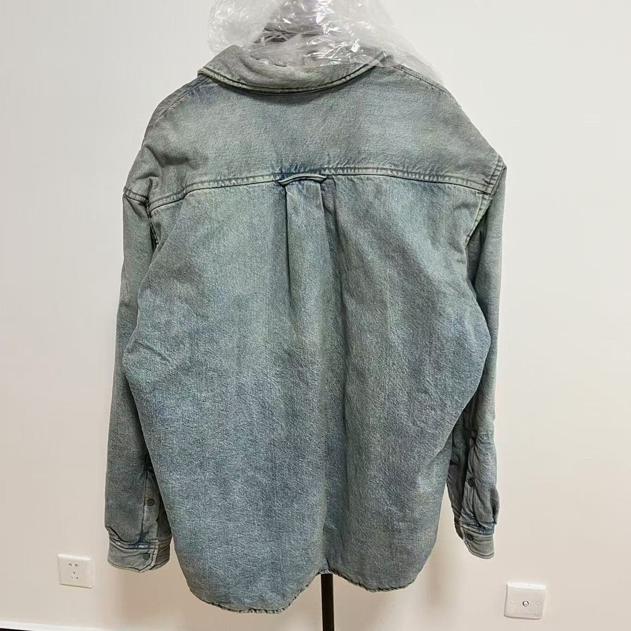 Balenciaga Balenciaga ice blue mud dyed denim jacket-DMC99 Size US S / EU 44-46 / 1 - 2 Thumbnail