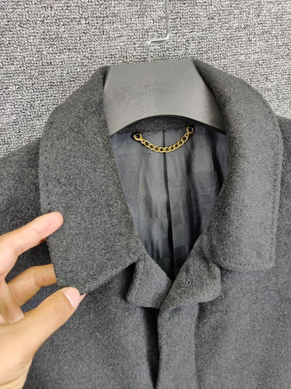 Loro Piana Loro Piana x Trojan Wool Single Breasted Coat Size US L / EU 52-54 / 3 - 2 Thumbnail