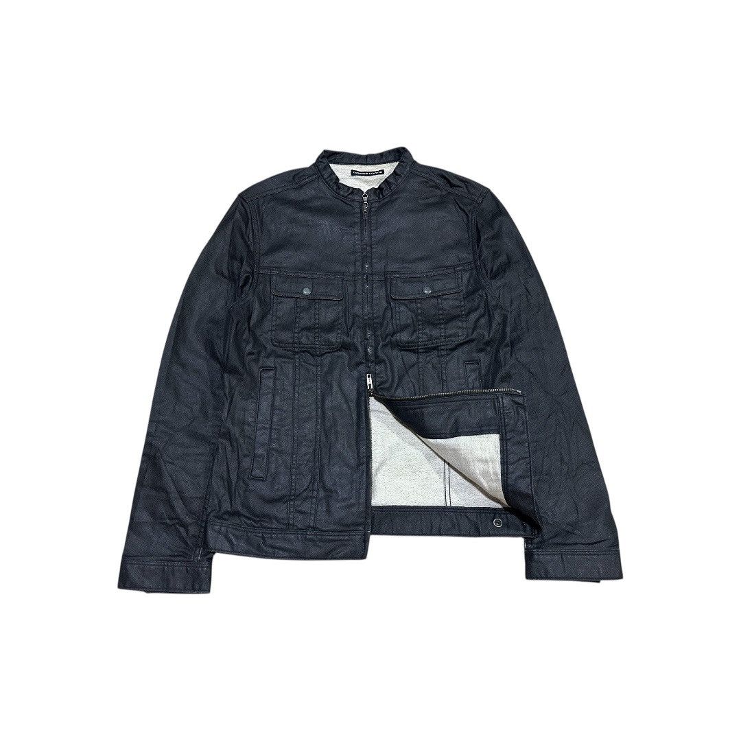 14th Addiction 🔥Y2K Lounge Lizard Wax Biker Jacket Rick Owens Julius Style Size US M / EU 48-50 / 2 - 1 Thumbnail