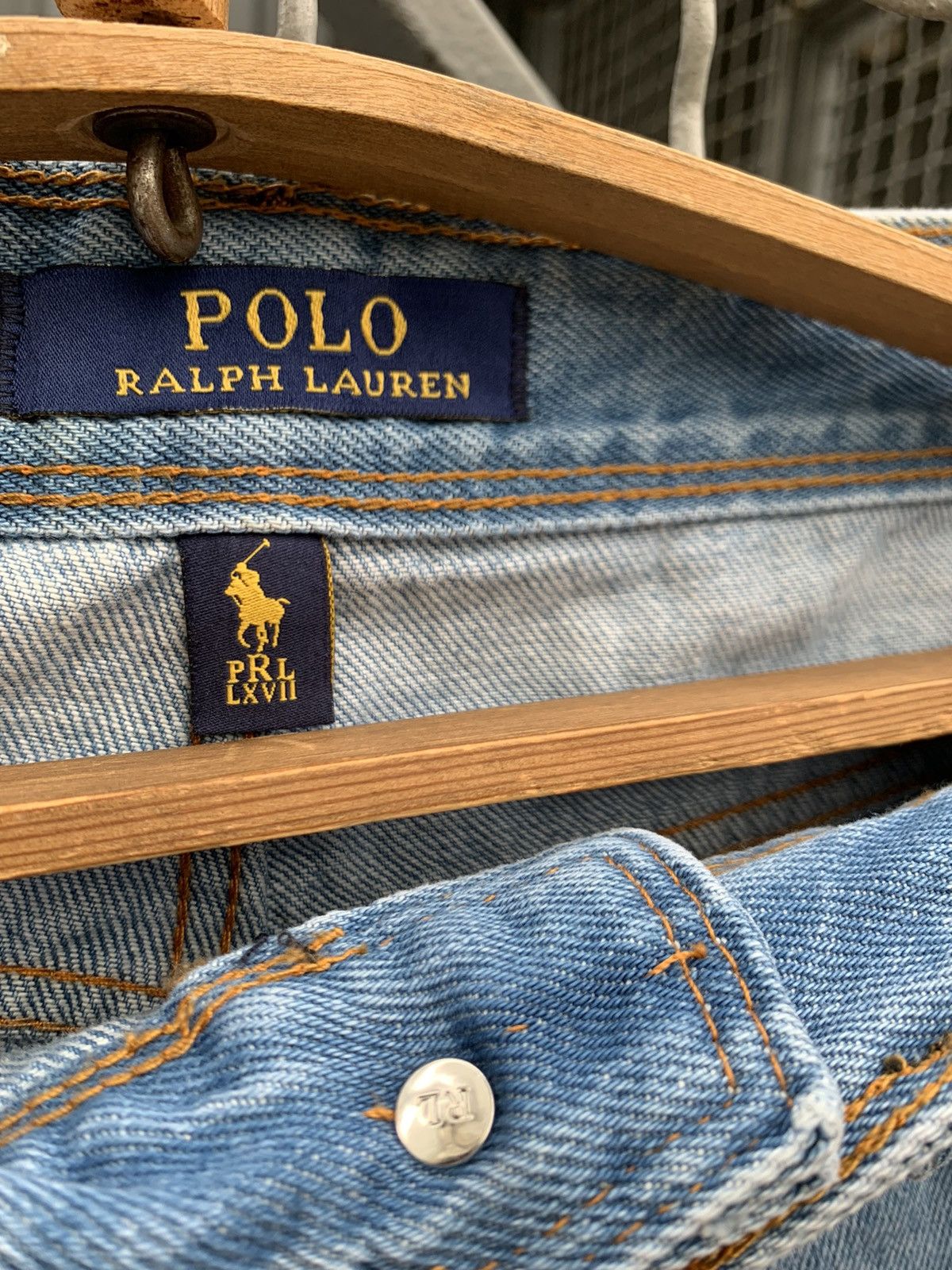 Polo Ralph Lauren Polo Ralph Lauren Blue Baggy Jeans Affliction Size US 34 / EU 50 - 15 Thumbnail