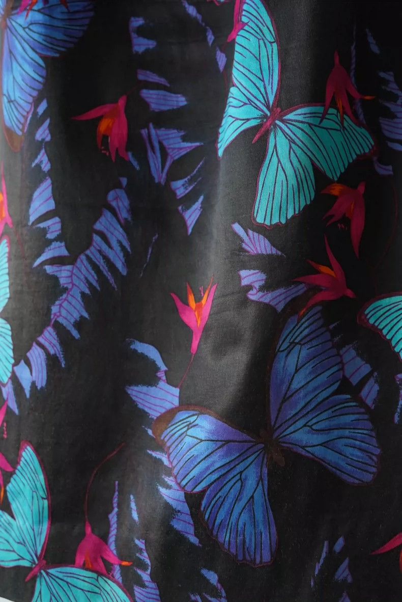 Kenzo KENZO Butterfly Iris Dress Size XS / US 0-2 / IT 36-38 - 5 Thumbnail