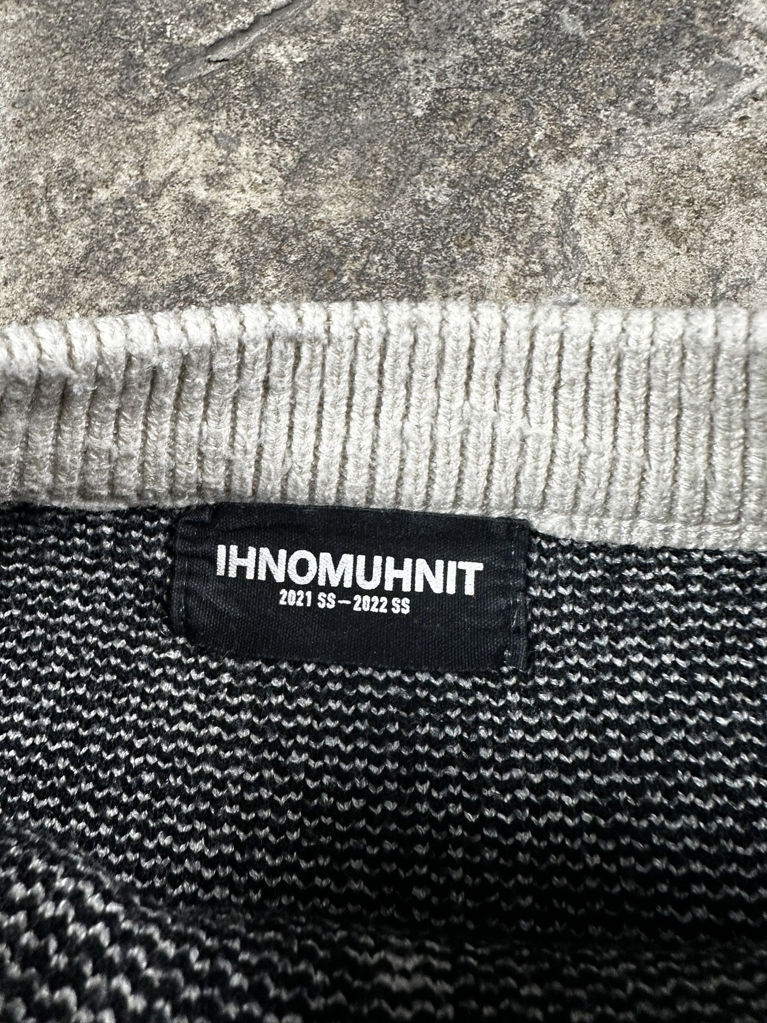 Ih Nom Uh Nit Ih Nom Uh Nit Face Knit Sweater Size US S / EU 44-46 / 1 - 7 Thumbnail