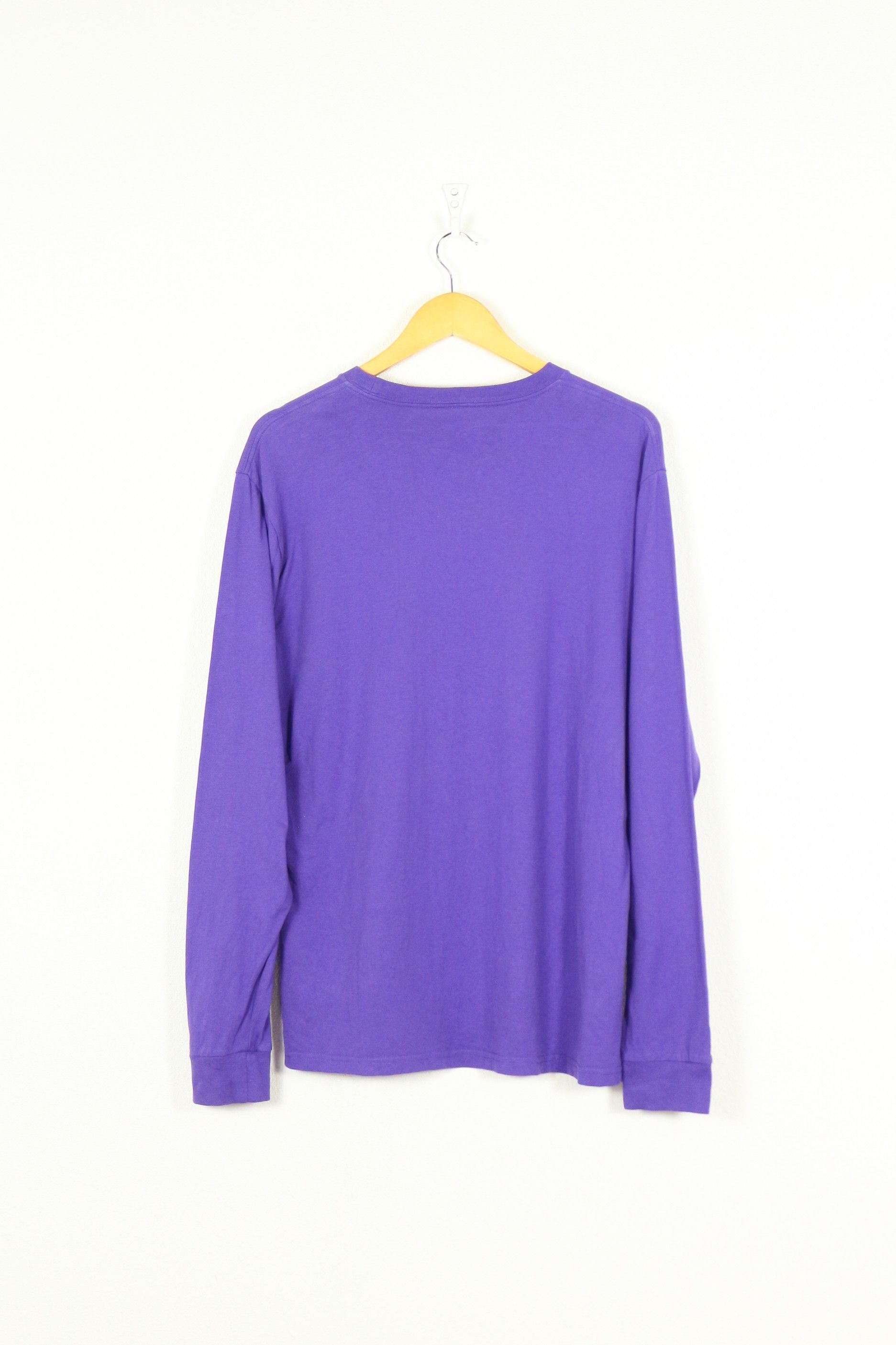 Carhartt × Carhartt Wip Carhartt WIP Logo Pocket LS T-shirt Tee Purple NZ Size US L / EU 52-54 / 3 - 5 Thumbnail