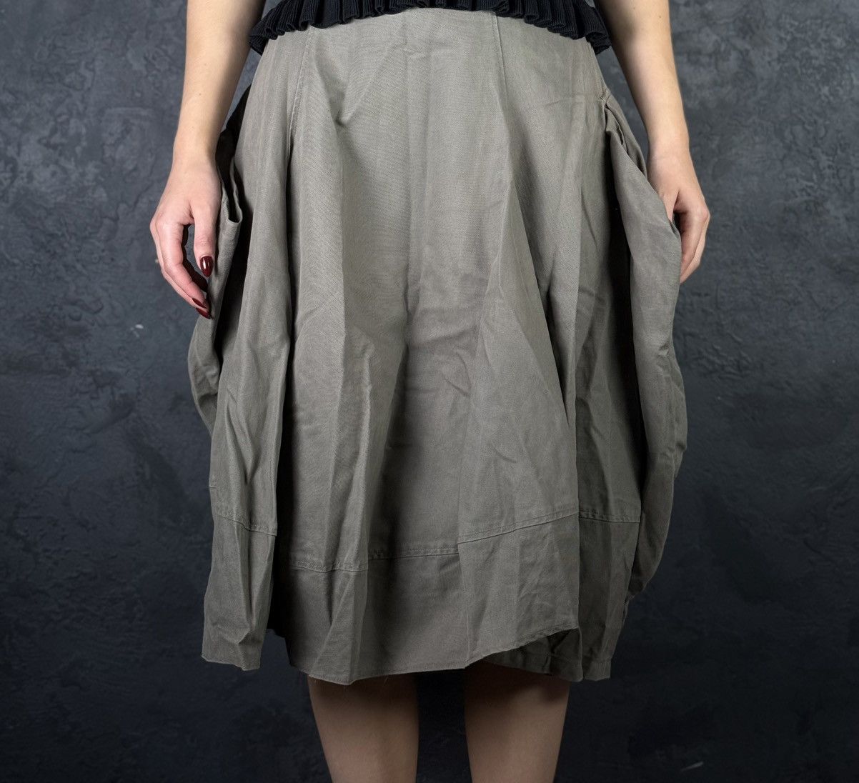 Rundholz Rundholz Black Label Women's Skirt Small Cotton Parachute Size 25" / US 0 / IT 36 - 1 Thumbnail