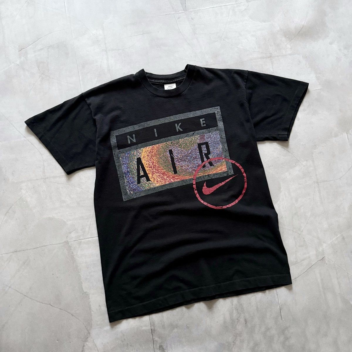 Nike 90s Rare Nike Air Center Logo Archive T-Shirt Tee Size US M / EU 48-50 / 2 - 1 Thumbnail