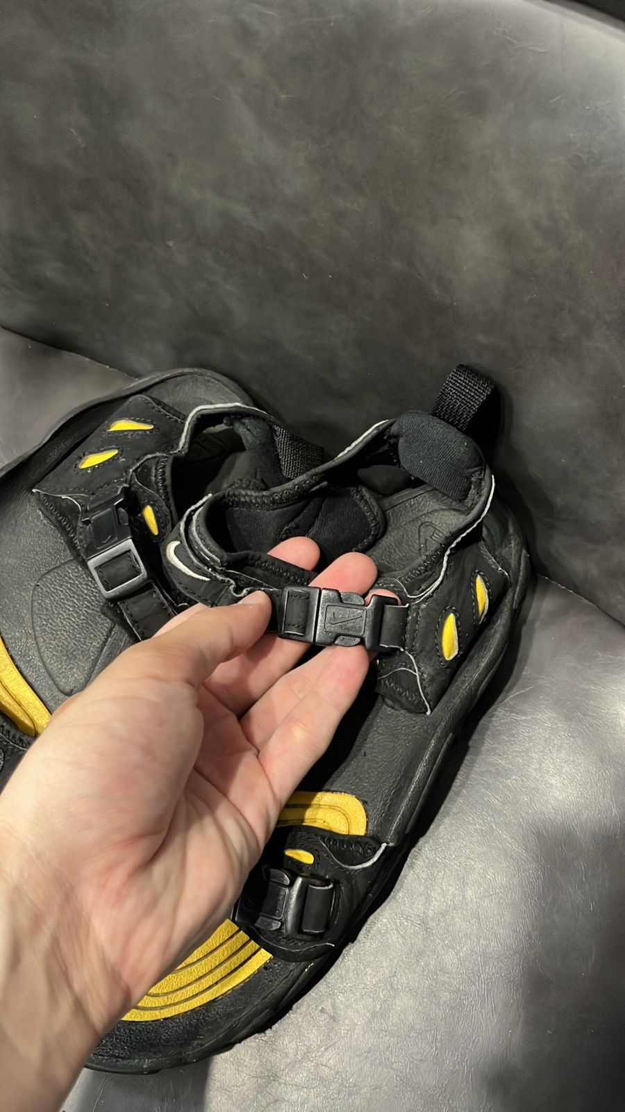 Nike × Nike ACG × Vintage Vintage 90s Nike ACG Air Deschultz Sandal Slipper Size US 8.5 / EU 41-42 - 3 Thumbnail